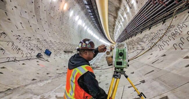 tunnel surveying